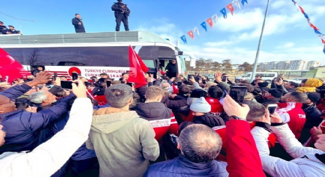 Cumhurbaşkanı Erdoğan Erzurum'da